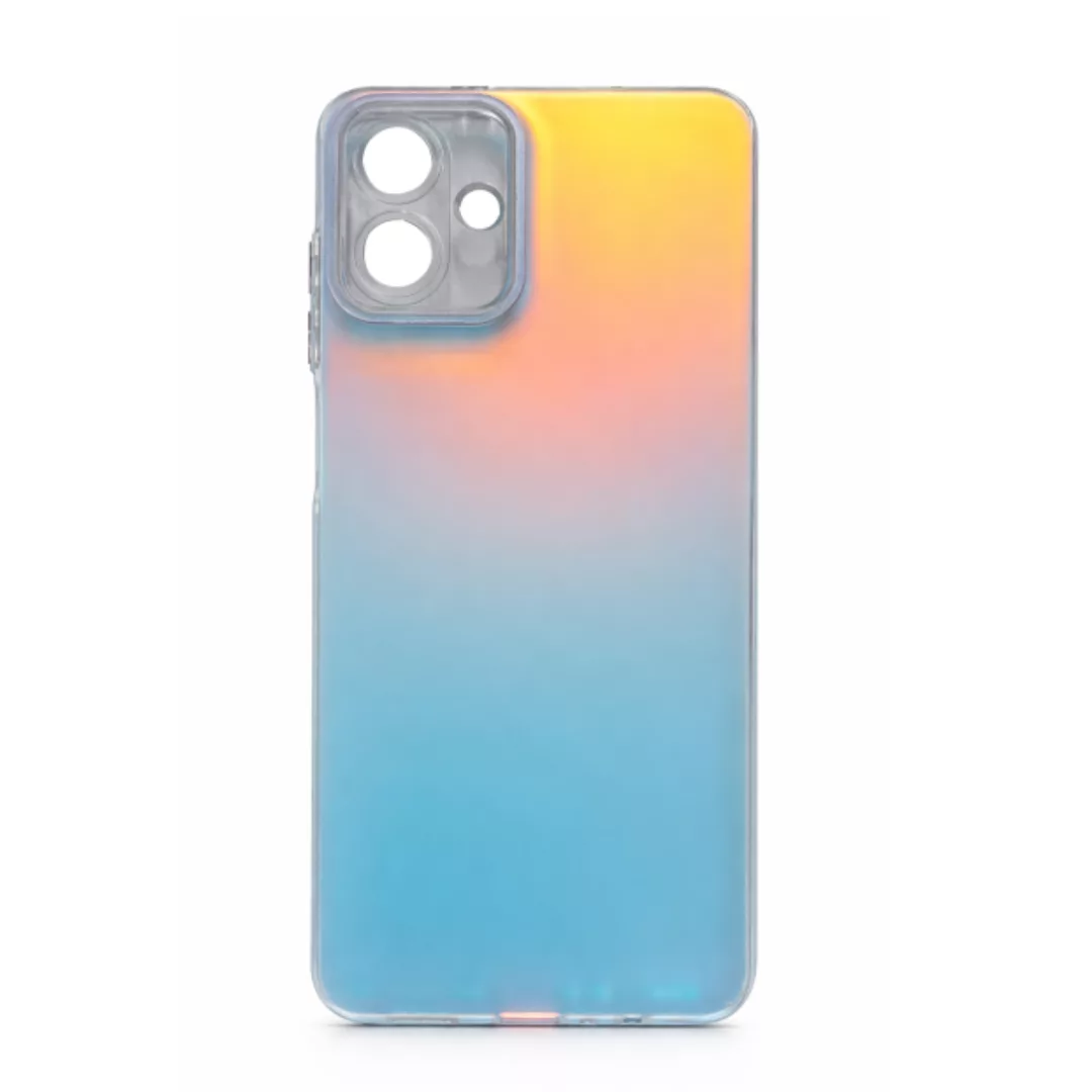 Funda Rígida Metalizada Moto Edge 60 Pro Tornasolado