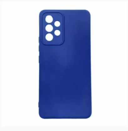 Funda Silicona Moto G05 Azul Oscuro