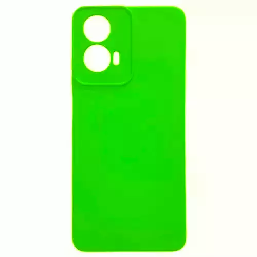 Funda Silicona Xiaomi Redmi 13C Verde Fluor