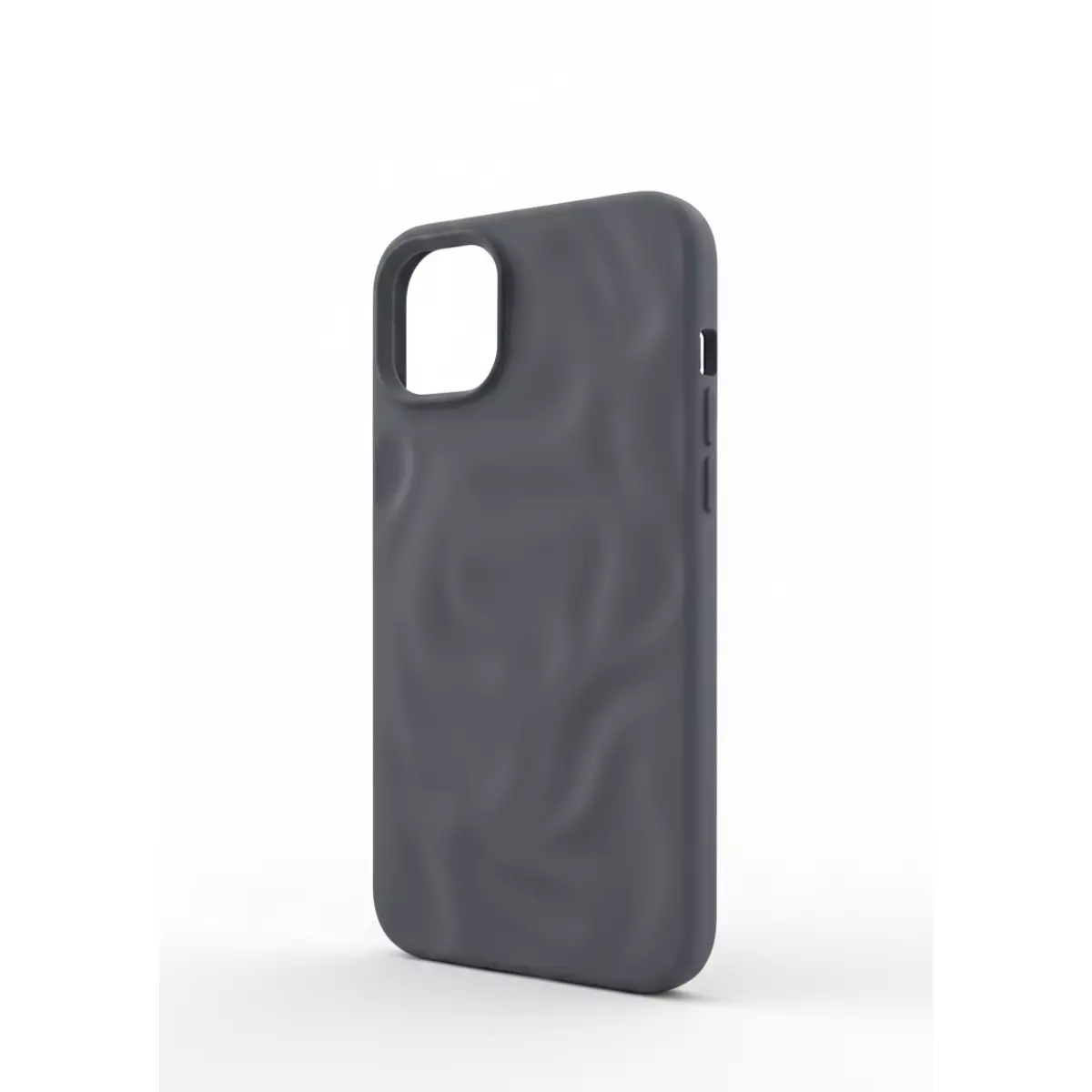 Funda Silicona Wave Mate iPhone 17 Pro Max Gris
