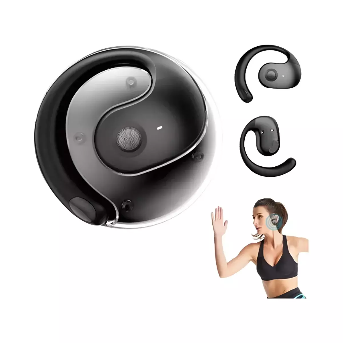 Auricular Bluetooth OWS T2