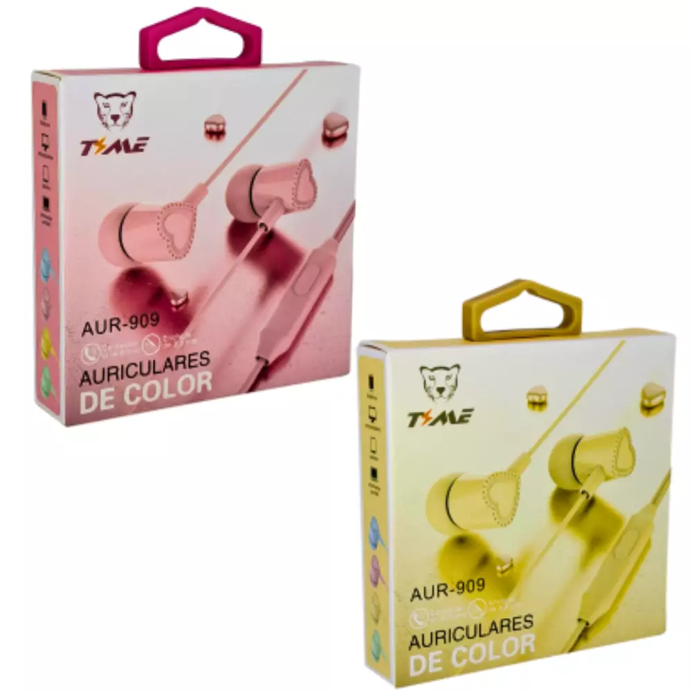 Auricular In Ear Con Cable Aur-909 Time