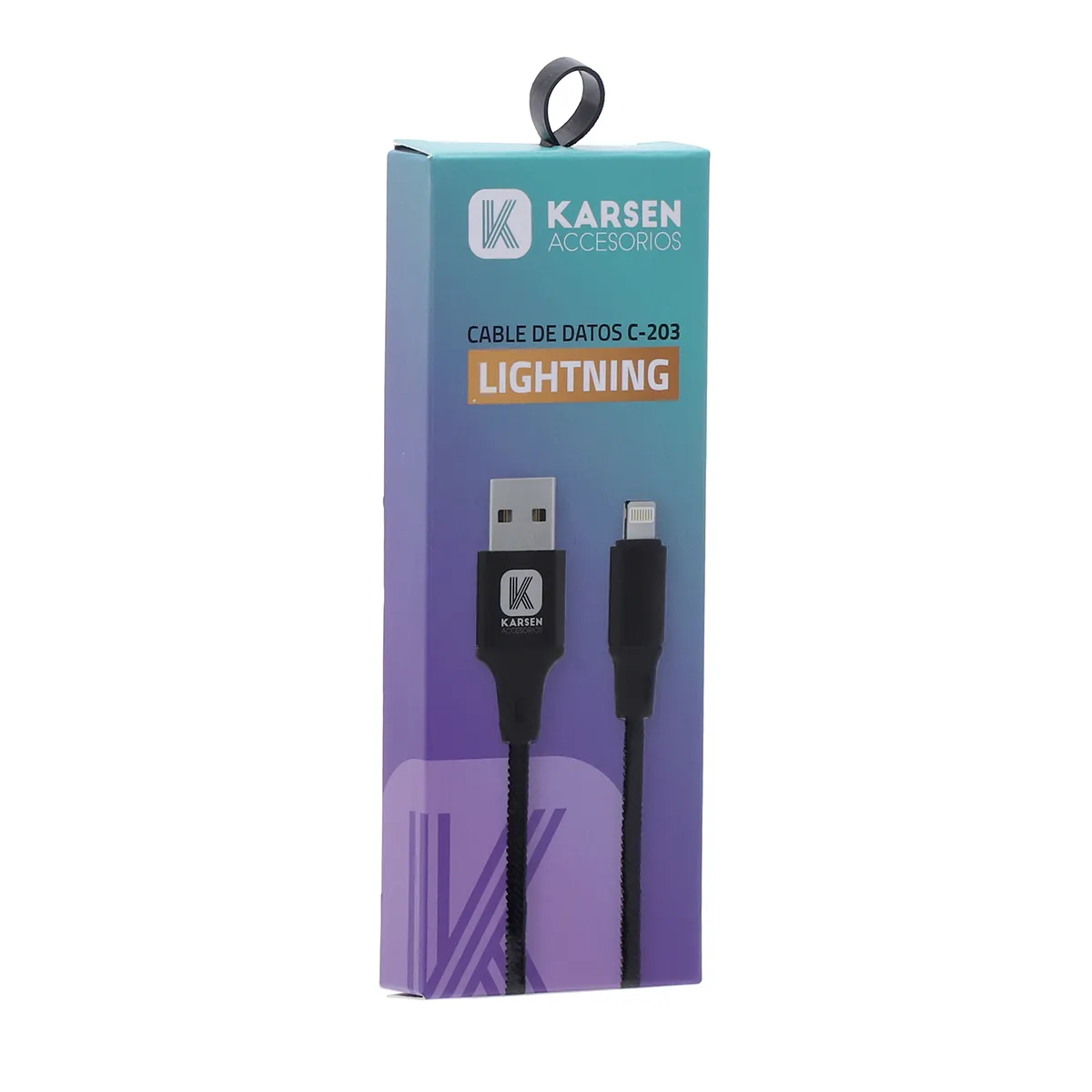 Cable De Datos Iphone Mod C-203 2.4a Karsen