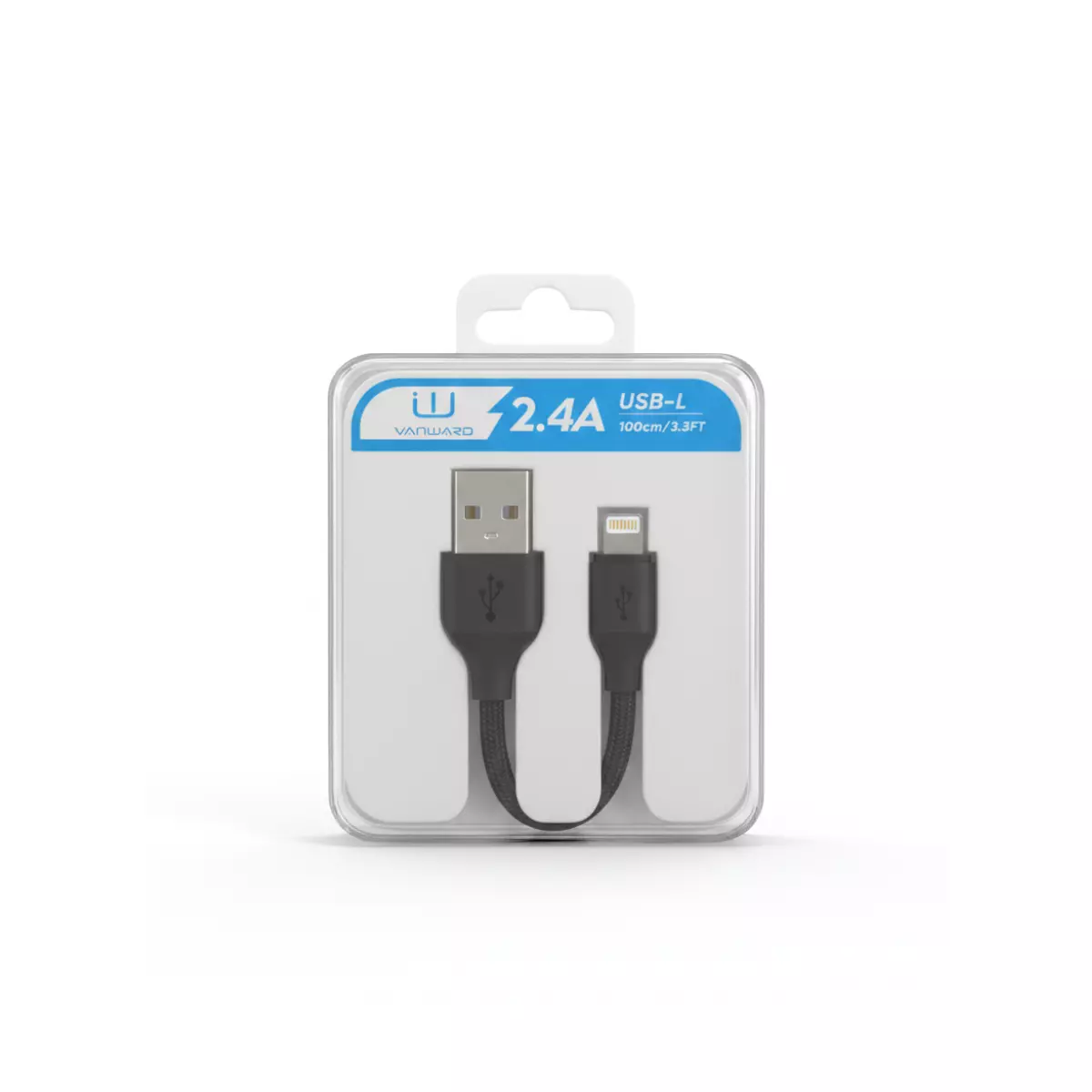 Cable De Datos Premium iPhone 2.4A - VANWARD