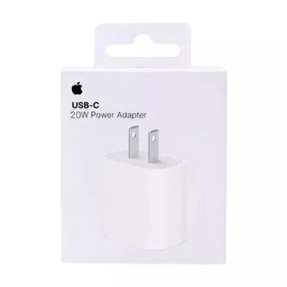 Cargador De Pared Adapt. Tipo C 20w Apple Pata Recta