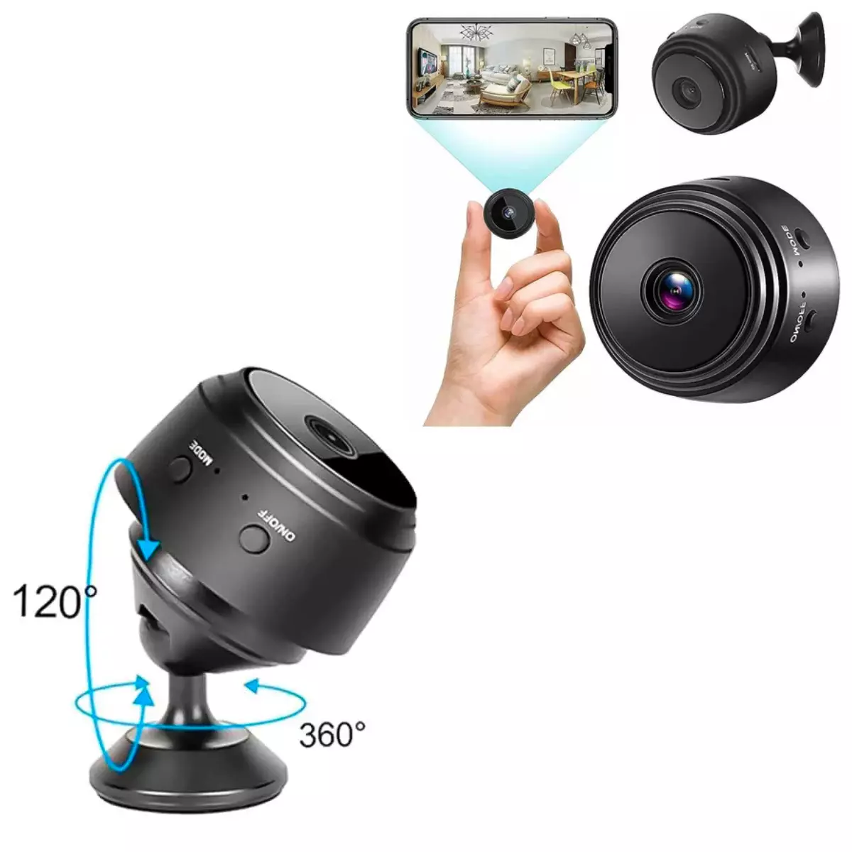 Mini Cámara De Seguridad WIFI A9