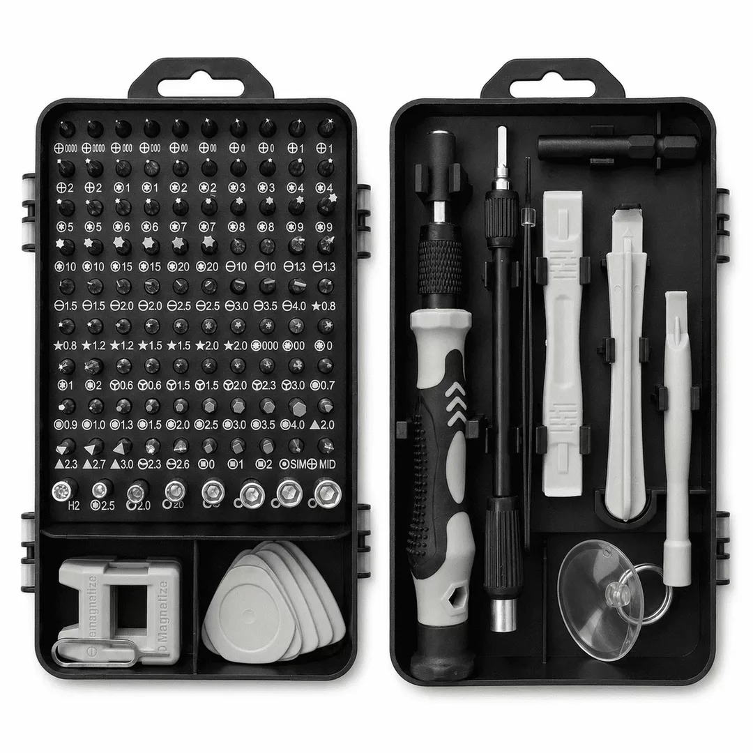 Kit De Destornilladores 115 Piezas Sd-1151/h-153 WQ