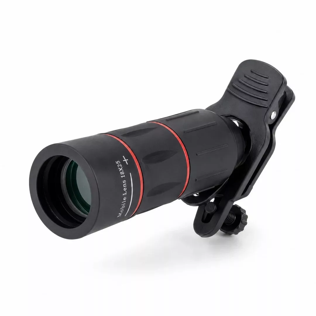 Telescopio Monocular Para Celular 18x26 Con Clip Tel-45 WR