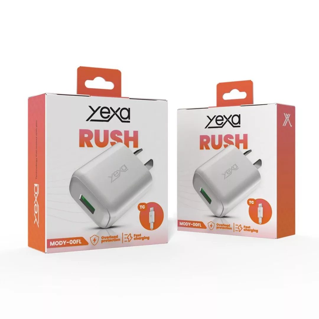 Cargador De Pared Rush 1Usb Mody YEXA