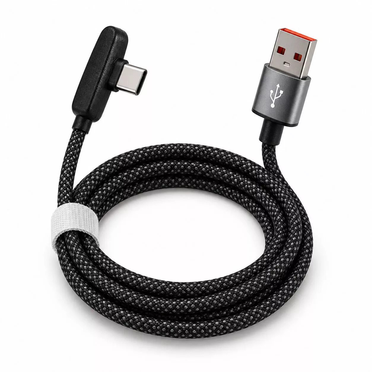 Cable De Datos Usb A Tipo C Vertical 2m 100w H-841 WQ