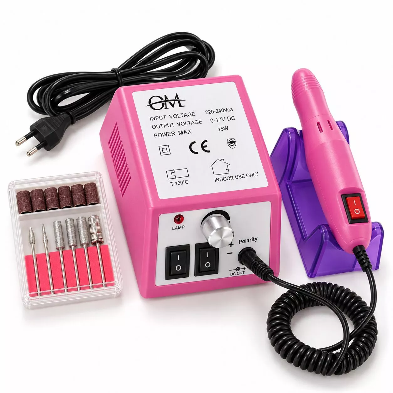 Torno De Uñas Profesional Om-210 WQ