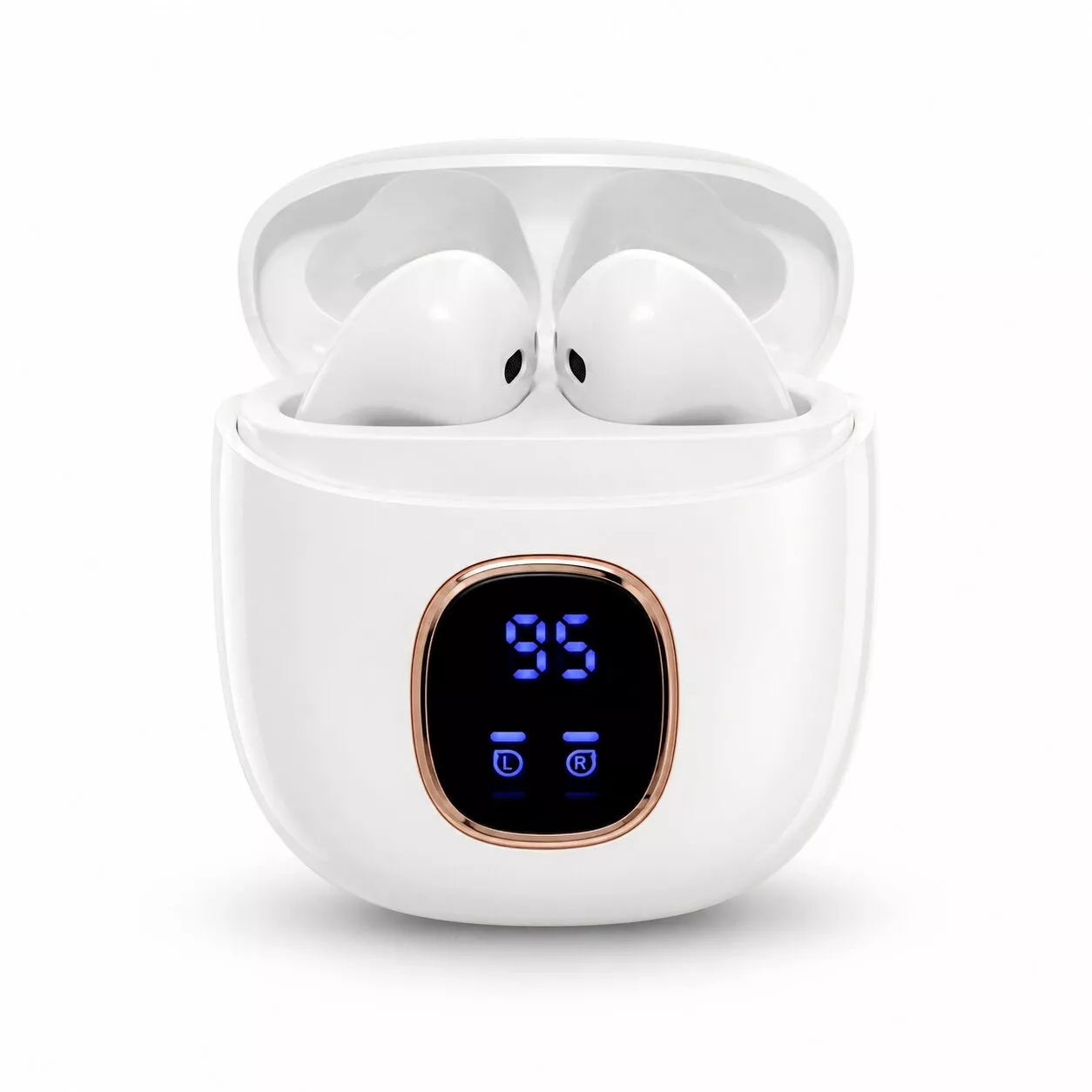 Auriculares Inalambricos Tws J25 Con Estuche Y Display WR