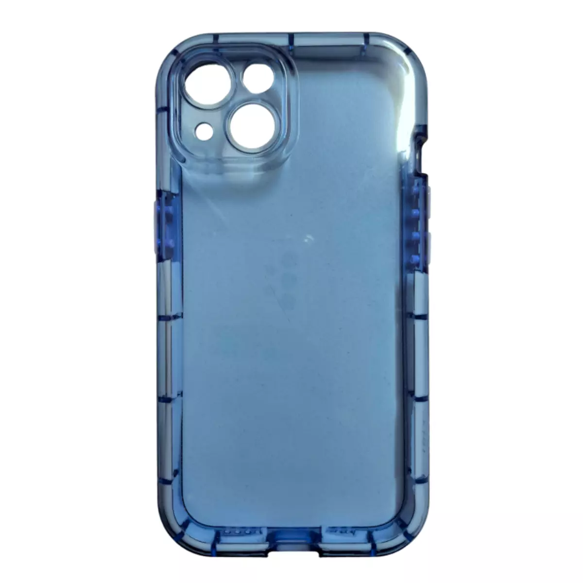 Funda Silicona Flex iPhone 14 Pro Max Azul