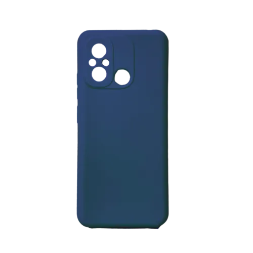 Funda Silicona Xiaomi Redmi 12c Azul Oscuro