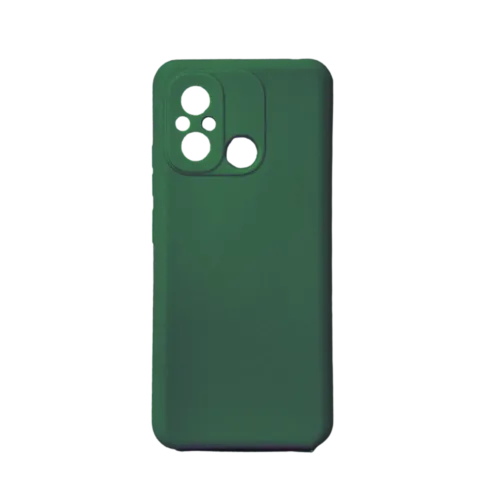 Funda Silicona Xiaomi Redmi 12c Verde Oscuro