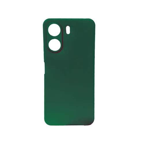 Funda Silicona Xiaomi Redmi 14C Verde Oscuro