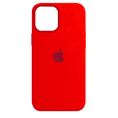 Funda Silicone Case Iphone 16 Plus Rojo